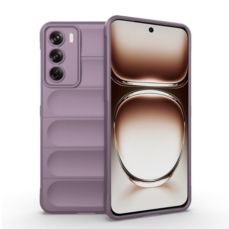 Husa Antisoc pentru Oppo Reno12, Margini Anti Alunecare, Magic Shield, Purple