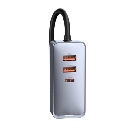 Incarcator USB, Type-C, Fast Charging, Multi-port, 120W - Baseus Share Together (CCBT-B0G) - Gray