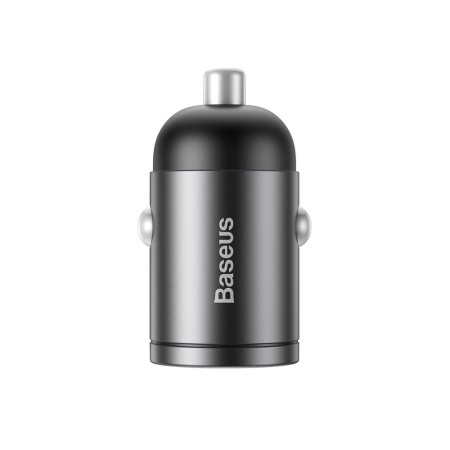 Incarcator pentru Masina, Quick Charging, 30W - Baseus Tiny Star Mini (C00035000817-Z1/VCHX-A0G) - Space Grey