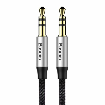 Cablu Audio Jack la Jack, 1.5m - Baseus (A10329800117-Z1/CAM30-BS1) - Black