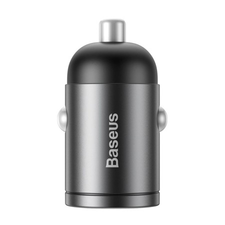 Incarcator pentru Masina tip C, Quick Charging, 30W - Baseus Tiny Star Mini (C00035000817-Z2/VCHX-B0G) - Space Grey