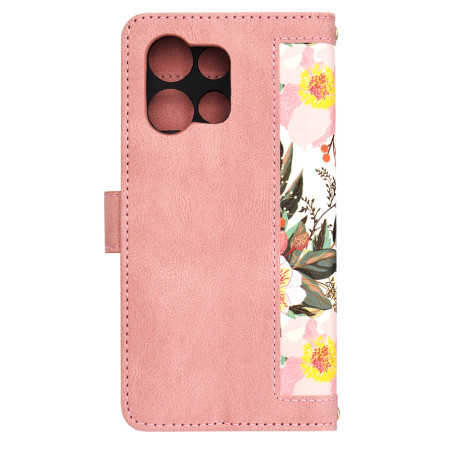 Husa FlipCraft pentru Motorola Edge 50 Neo / Motorola ThinkPhone 25 - Protectie 360, Design Floral,  Sweetheart Pink