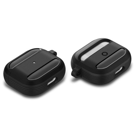 Husa pentru AirPods 3 - Techsuit Carbon Silicone - Gray