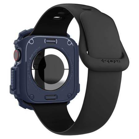 Husa pentru Apple Watch 10 46mm - Spigen Rugged Armor - Navy Blue