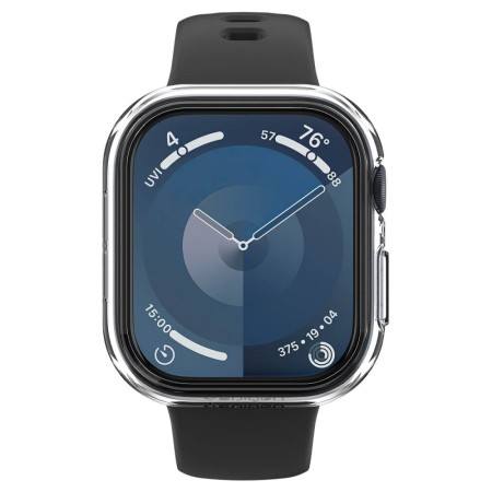 Husa pentru Apple Watch 10 42mm - Spigen Thin Fit - Crystal Clear