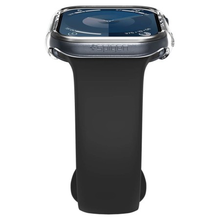 Husa pentru Apple Watch 10 42mm - Spigen Thin Fit - Crystal Clear