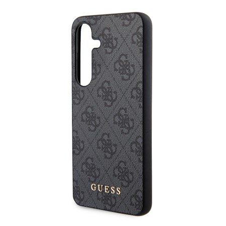 Husa pentru Samsung Galaxy S24 - Guess Hardcase 4G Metal Gold Logo (GUHCS24SG4GFGR) - Black