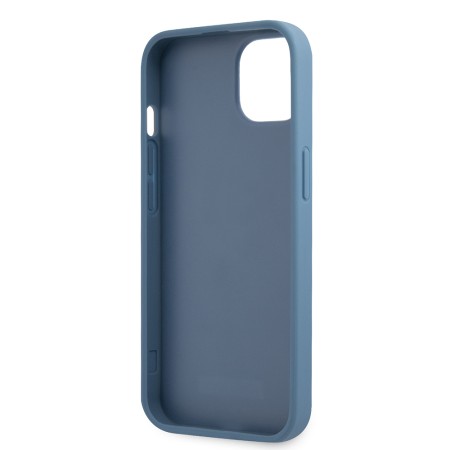 Husa pentru iPhone 15 / iPhone 14 / iPhone 13 - Guess Hardcase 4G Stripe Collection (GUHCP15SG4GLBL) - Blue