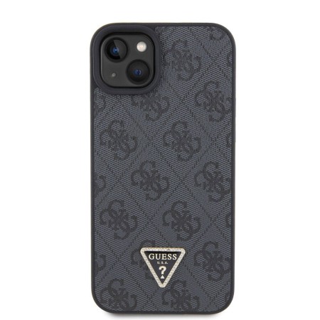 Husa pentru iPhone 15 / iPhone 14 / iPhone 13 - Guess Crossbody 4G Metal Logo (GUHCP15SP4TDSCPK) - Black