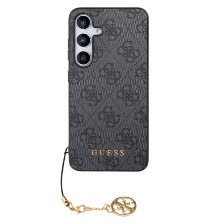 Husa pentru Samsung Galaxy S24 - Guess Hardcase 4G Charms Collection (GUHCS24SGF4GGR) - Black