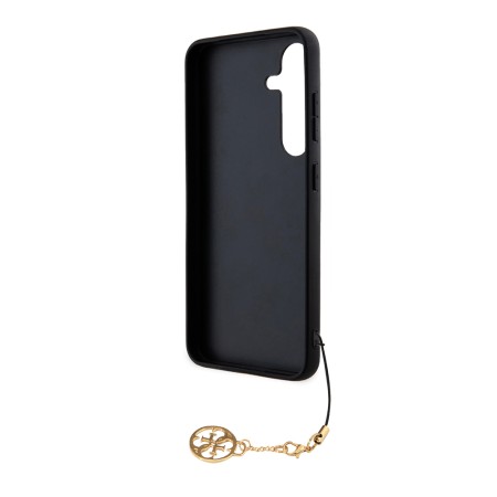 Husa pentru Samsung Galaxy S24 - Guess Hardcase 4G Charms Collection (GUHCS24SGF4GGR) - Black