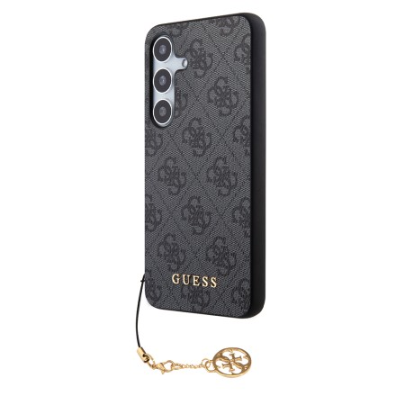 Husa pentru Samsung Galaxy S24 Plus - Guess Hardcase 4G Charms Collection (GUHCS24MGF4GGR) - Black