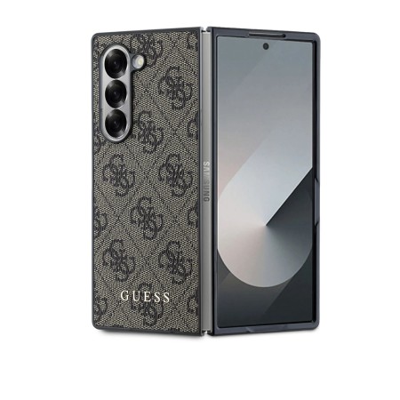 Husa pentru Samsung Galaxy Z Fold6 - Guess Hardcase 4G (GUHCZFD6GF4GBR) - Brown