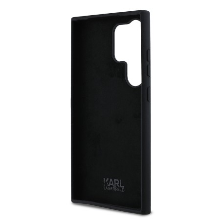 Husa pentru Samsung Galaxy S24 Ultra - Karl Lagerfeld Silicone (KLHCS24LSMHKNPK) - Ikonik