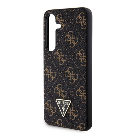 Husa pentru Samsung Galaxy S24 - Guess Hardcase 4G Triangle Metal Logo (GUHCS24SPG4GPK) - Black