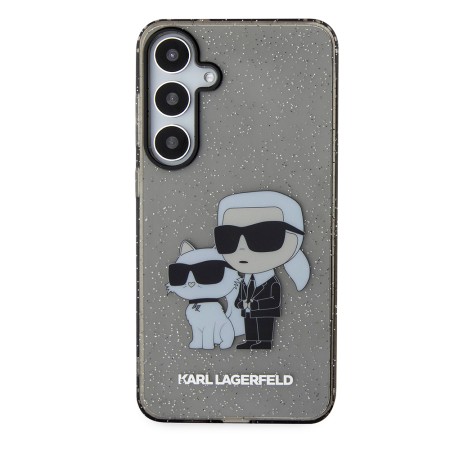 Husa pentru Samsung Galaxy S24 Plus - Karl Lagerfeld Hardcase Glitter (KLHCS24MHNKCTGK) - KarlandChoupette