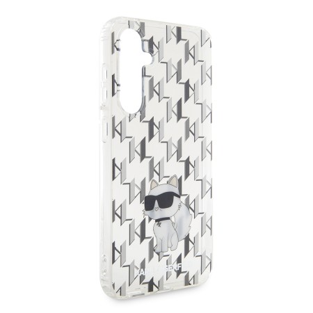 Husa Samsung Galaxy S23 FE - Karl Lagerfeld Hardcase Monogram (KLHCS23FEHNCMKLT) - Transparent Choupette