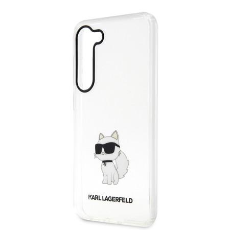 Husa Samsung Galaxy S23 - Karl Lagerfeld Hardcase Transparent (KLHCS23SHNCHTCT) - Ikonik Choupette