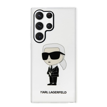 Husa Samsung Galaxy S23 Ultra - Karl Lagerfeld Hardcase Transparent (KLHCS23LHNIKTCT) - Ikonik Karl Lagerfeld