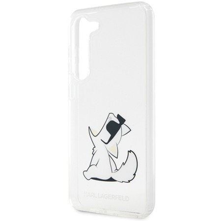 Husa Samsung Galaxy S23 Plus - Karl Lagerfeld Hardcase Transparent (KLHCS23MCFNRC) - Choupette Fun