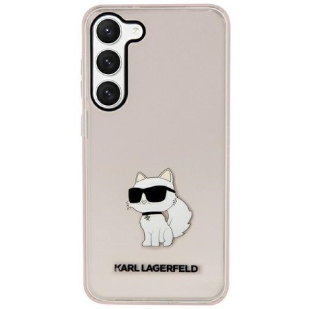 Husa Samsung Galaxy S23 Plus - Karl Lagerfeld Hardcase (KLHCS23MHNCHTCP) - Pink Ikonik Choupette