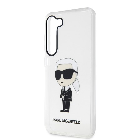 Husa Samsung Galaxy S23 Plus - Karl Lagerfeld Hardcase Transparent (KLHCS23MHNIKTCT) - Ikonik Karl Lagerfeld