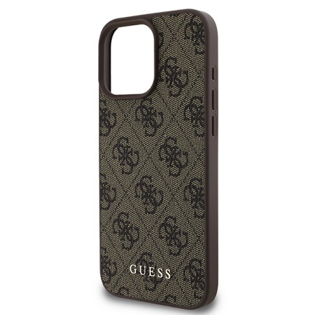 Husa pentru iPhone 16 - Guess Hardcase 4G Classic (GUHCP16SG4GFPI) - Pink