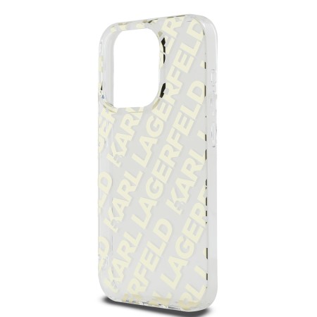 Husa pentru iPhone 15 Pro - Karl Lagerfeld IML Luxury (KLHCP15LHKDPNSK) - Mono KL PatternandCord