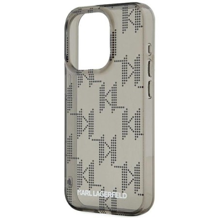 Husa pentru iPhone 15 Pro Max - Karl Lagerfeld IML Luxury (KLHCP15XHKDPNSK) - Mono KL PatternandCord