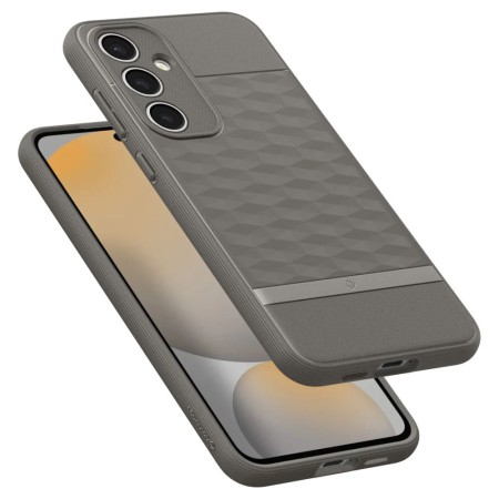 Husa pentru Samsung Galaxy S24 FE - Spigen Caseology Parallax - Ash Grey