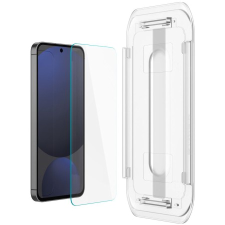 Folie pentru Samsung Galaxy S24 FE (set 2) - Spigen Glas.tR EZ FIT - Clear