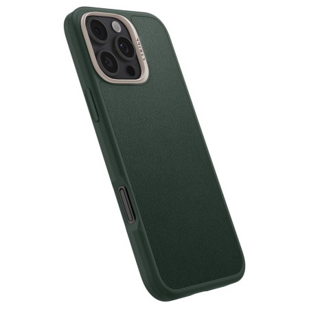 Husa pentru iPhone 16 Pro - Spigen Cyrill Kajuk MagSafe - Forest Green