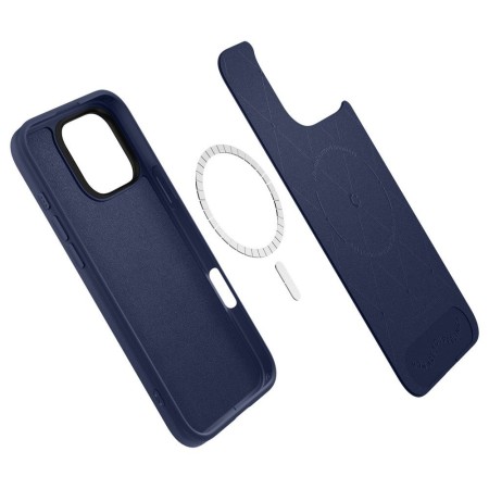 Husa pentru iPhone 16 Pro - Spigen Cyrill Kajuk MagSafe - Navy