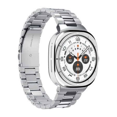 Curea pentru Samsung Galaxy Watch Ultra 47mm - Spigen Modern Fit - Silver