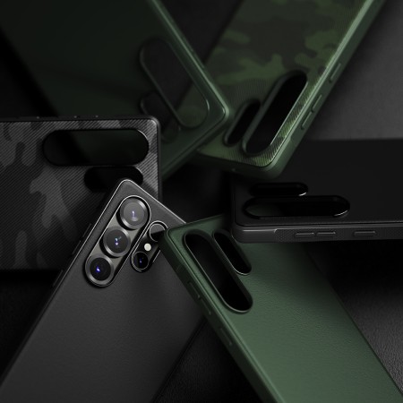 Husa pentru Samsung Galaxy S25 - Ringke Onyx - Dark Green