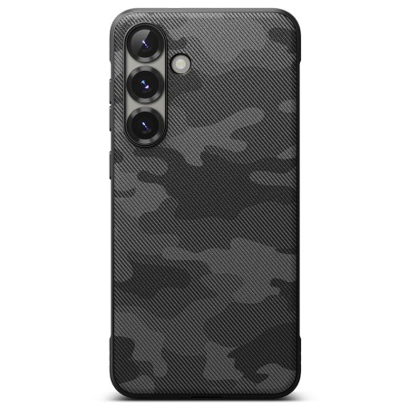 Husa pentru Samsung Galaxy S25 - Ringke Onyx Design - Camo Black