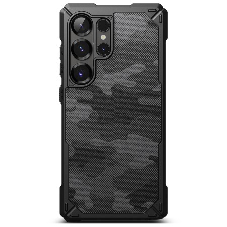 Husa pentru Samsung Galaxy S25 Ultra - Ringke Rugged Gear - Camo Black