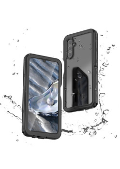 Husa pentru Samsung Galaxy A14 4G / A14 5G, ShellBox Waterproof IP68, Black