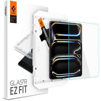 Folie pentru iPad Pro 13 (2024) - Spigen Glas.TR EZ FIT - Clear