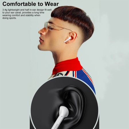 Casti Bluetooth 5.0, Noise Cancelling - Lenovo LP2 - Black