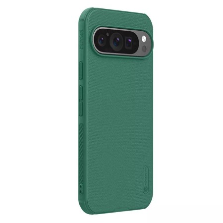 Husa pentru Google Pixel 9 / 9 Pro - Nillkin Super Frosted Shield Pro Magnetic - Deep Green