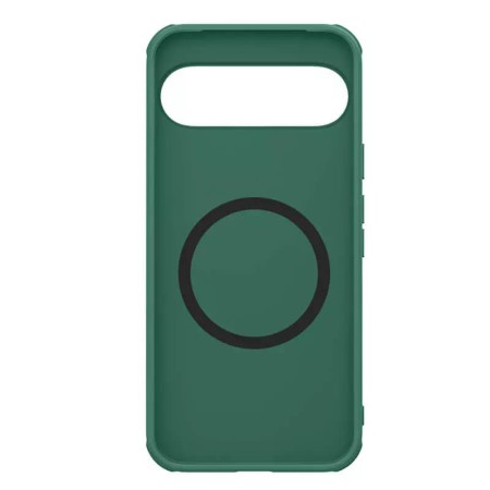 Husa pentru Google Pixel 9 / 9 Pro - Nillkin Super Frosted Shield Pro Magnetic - Deep Green