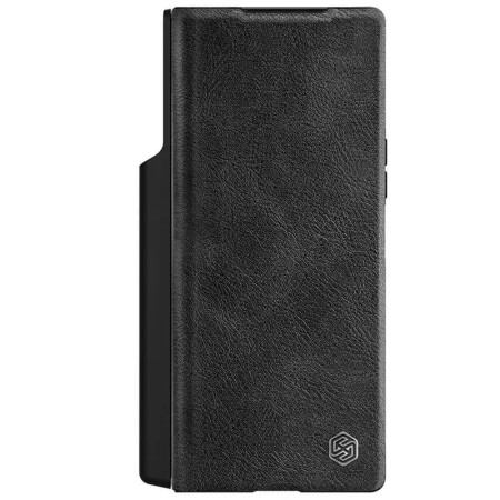 Husa pentru Samsung Galaxy Z Fold6 - Nillkin Qin Pro Leather Case - Black