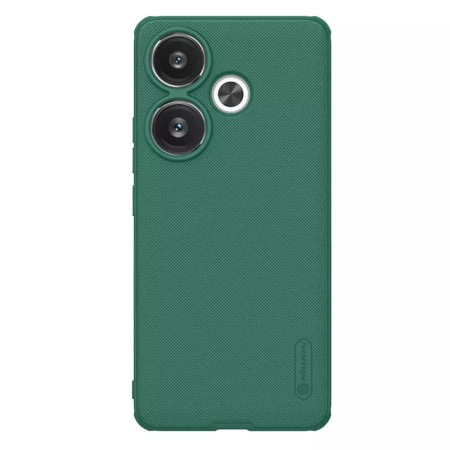 Husa pentru Xiaomi Poco F6 - Nillkin Super Frosted Shield Pro - Deep Green