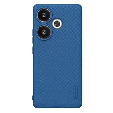 Husa pentru Xiaomi Poco F6 - Nillkin Super Frosted Shield Pro - Blue