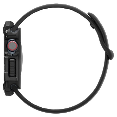 Husa pentru Apple Watch 10 42mm - Spigen Rugged Armor - Black