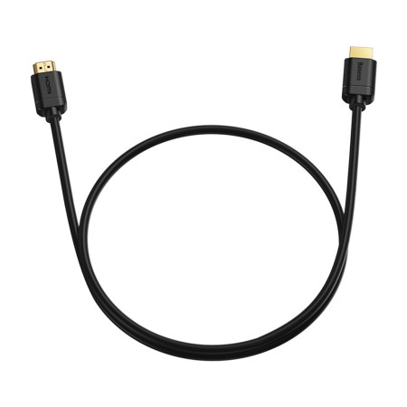 Cablu Video HDMI la HDMI 4kat60Hz, 1m - Baseus (CAKGQ-A01) - Black