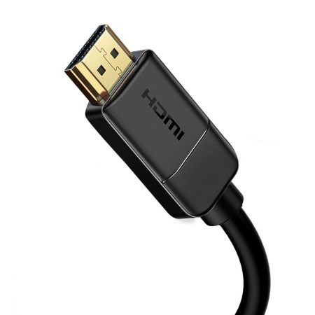 Cablu Video HDMI la HDMI 4Kat30Hz, 8m - Baseus (CAKGQ-E01) - Black