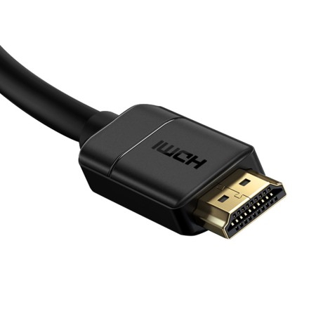 Cablu Video HDMI la HDMI 4Kat30Hz, 8m - Baseus (CAKGQ-E01) - Black