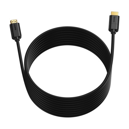 Cablu Video HDMI la HDMI 4Kat30Hz, 8m - Baseus (CAKGQ-E01) - Black